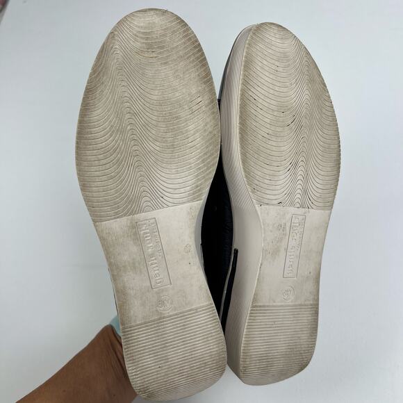 Gentle Souls Kenneth Cole Haddie Patent Leather Sneakers  Navy Blue Size 8.5M - Picture 7 of 10